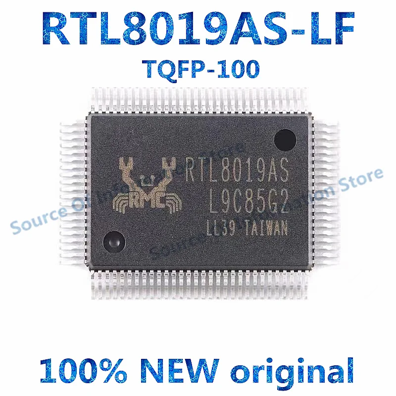 RTL8019AS-LF TQFP-100 Full Duplex Ethernet Controller Chip IC 100% New