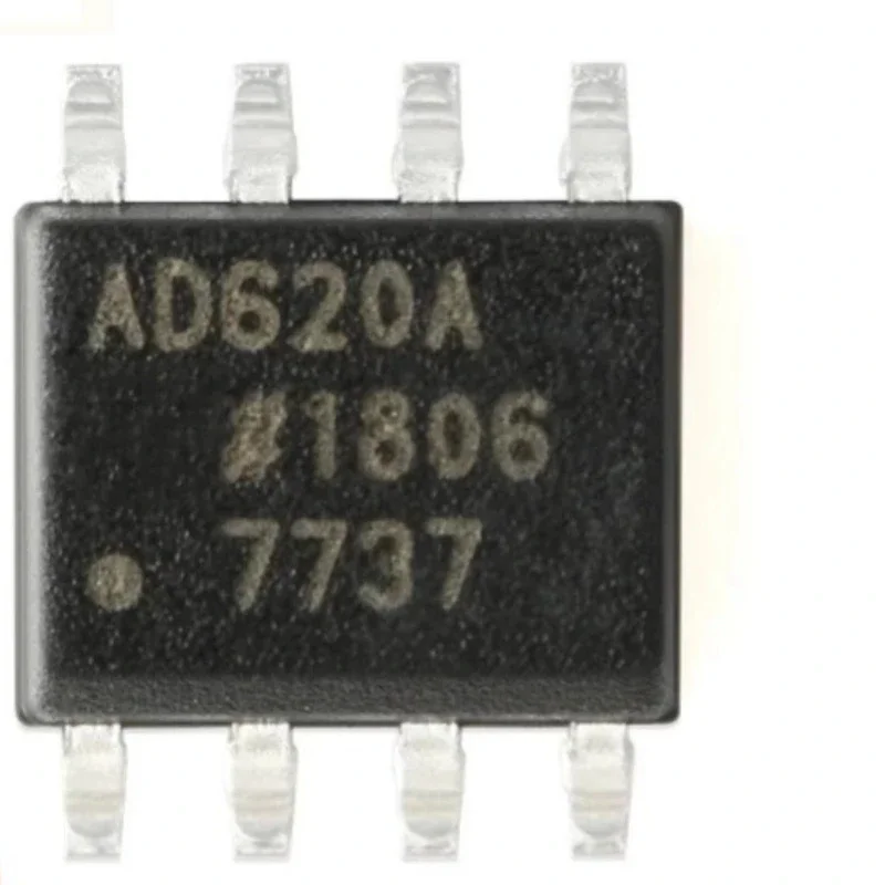 AD620ARZ-REEL7 Instrumentation Amplifier IC High Accuracy Low Noise Differential Amplifier Chip for Industrial Measurement