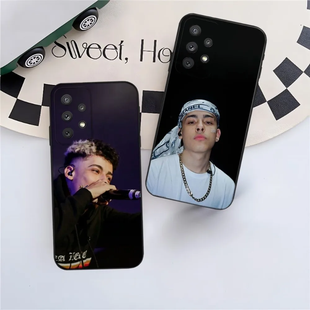 T-Trueno Fell Me Rapper Phone Case For Samsung Galaxy A13,A21s,A22,A31,A32,A52,A53,A71,A80,A91 Soft Black Phone Cover