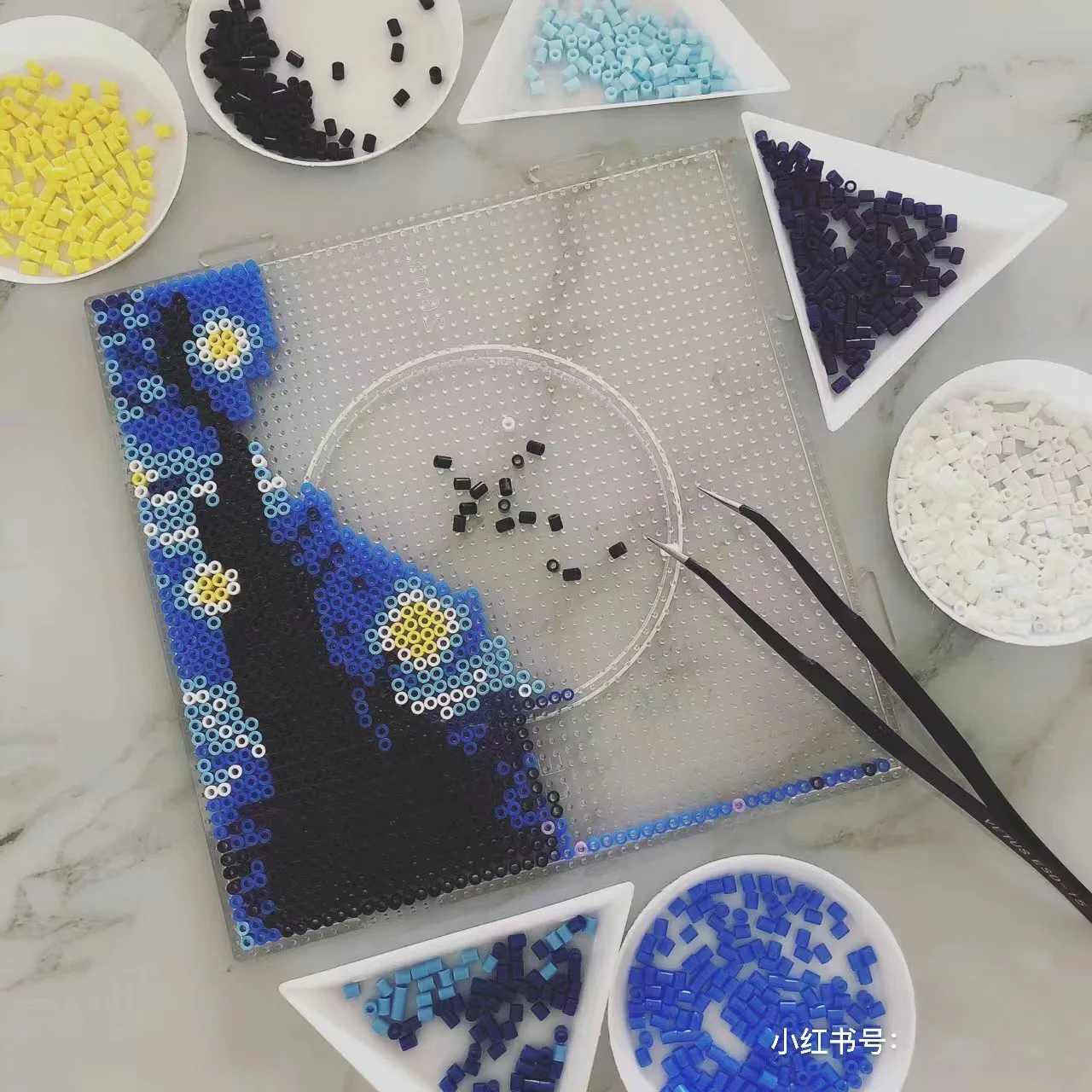 4 шт. 2,6/5 мм Hama Beads, квадратные большие пегборды для Perler tool, плавкие бусины, Квадратный шаблон для образовательного пазла