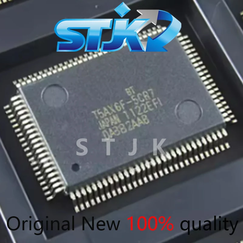 

T5AX6F-5CR7 QFP Vulnerable chip of automobile computer board