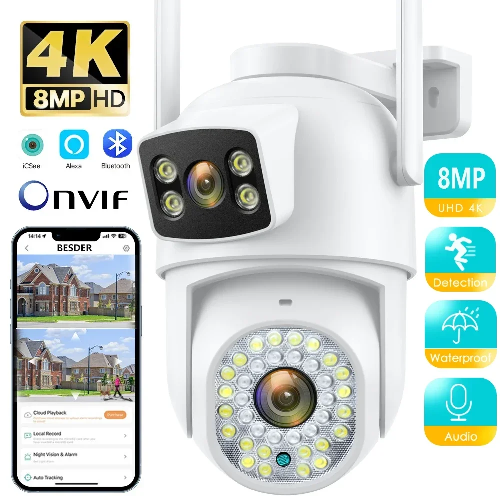 8MP Wifi Camera Wit… - image