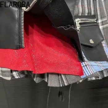 原宿風百褶裙 學院風子裙 迷你可愛日式製服 女士短裙 6 最佳銷售 格子裙 - №4