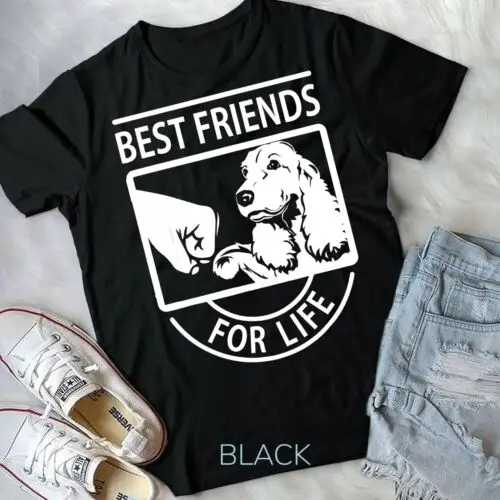 

Cocker Spaniel Best Friend T-shirt Unisex T-shirt