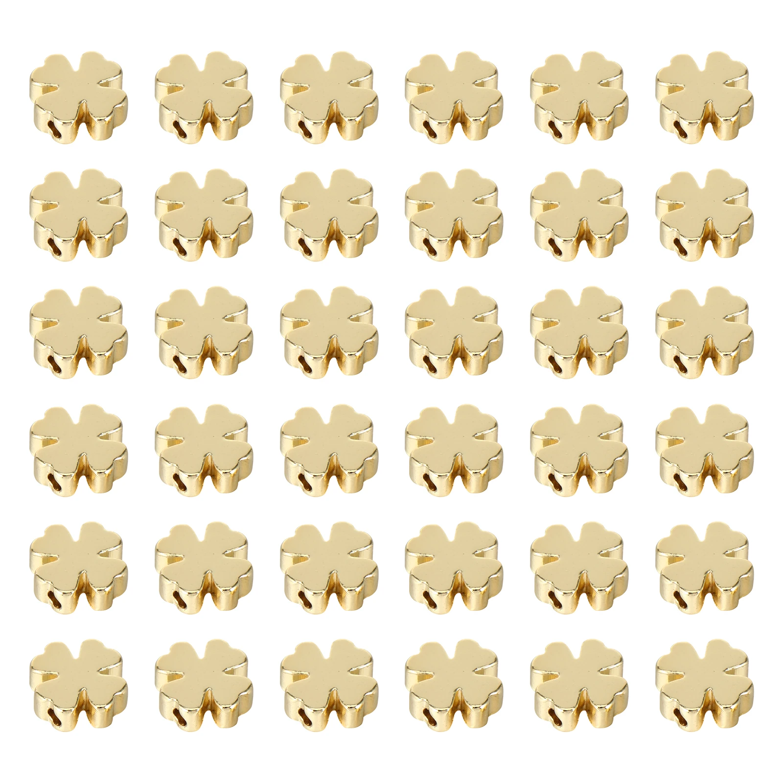 

60pcs Bead Spacer Diy Jewelry Making Supplies For Crafts Metal Alloy Loose Beads Decoration Accessories