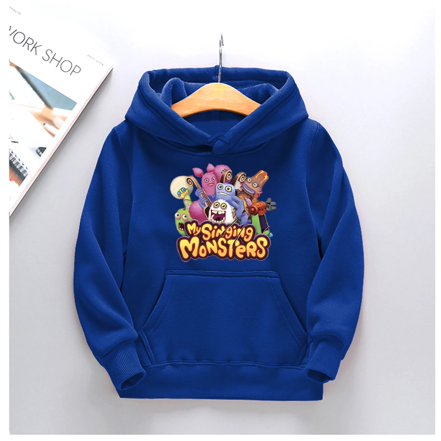 My Singing Monsters kids Hoodies Casual Fleece Sweatshirt anime hoodie y2k sudadera boys girls clothes Autumn Cartoon Hoodie