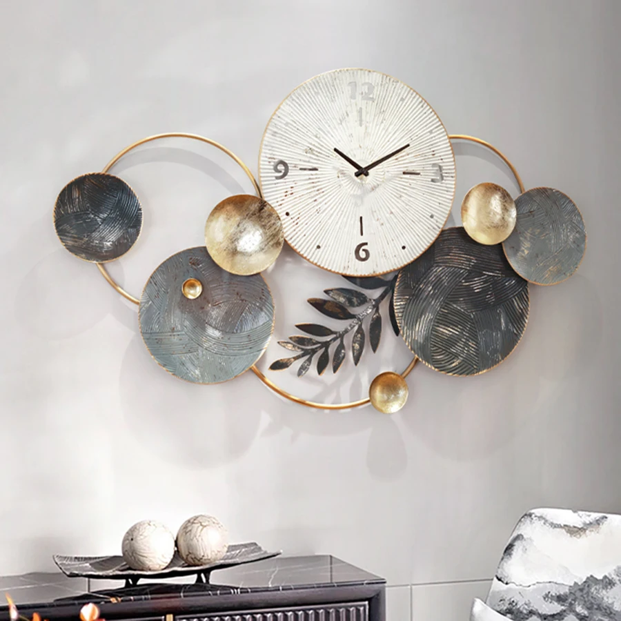 

Big Size Minimalist Wall Clock Free Shipping Hanging Design Silent Large Clock Unusual Gaming Room Horloge Murale Decoration