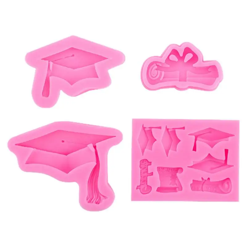 Silicone Graduation Mold Silicone Chocolate Fondant Mold Dishwasher Safe Dessert Making Tool For Chocolate Biscuit Ice Cube