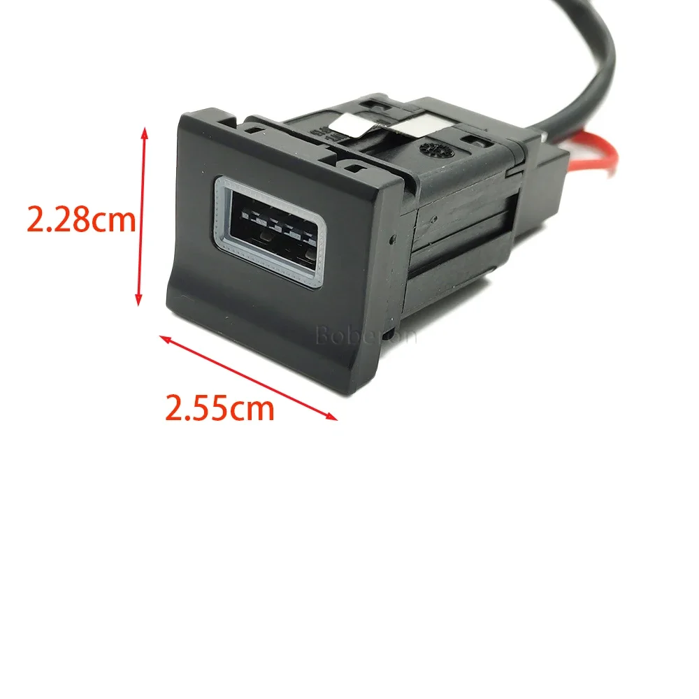 Fast Charge Adapter USB QC3.0 Charger Socket Power Outlet Switch Accessories For Polo 2014 2015 2016