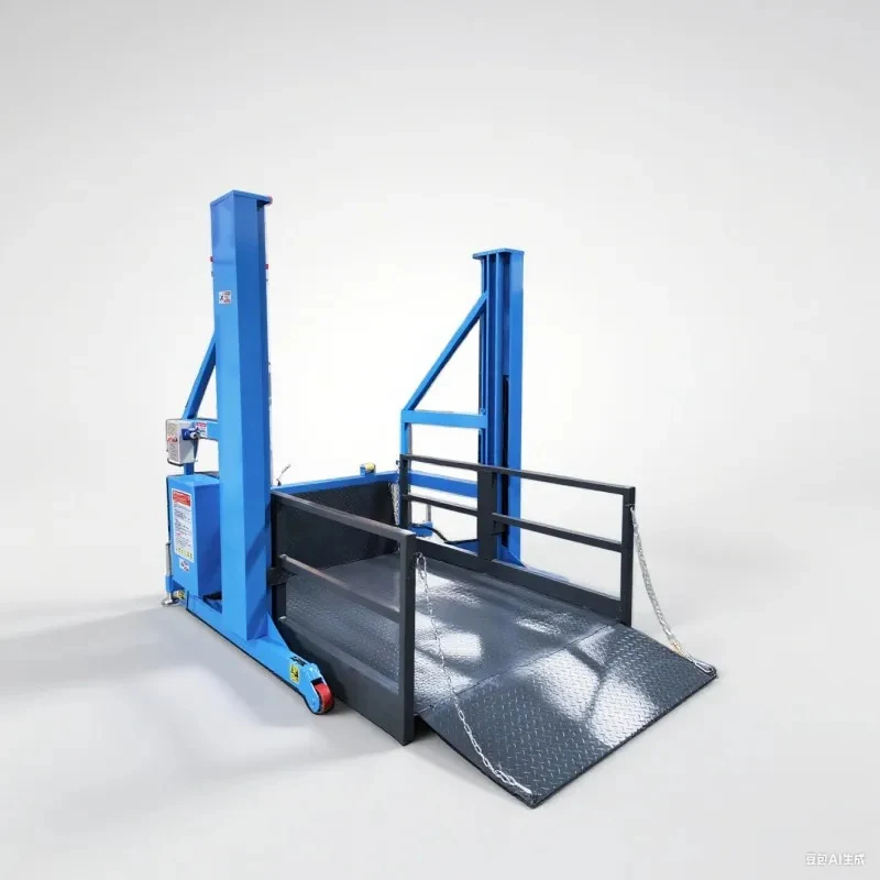 Unloading Equipment Tons Portle Hydraulic Mobile Loading Dock Platform Lift