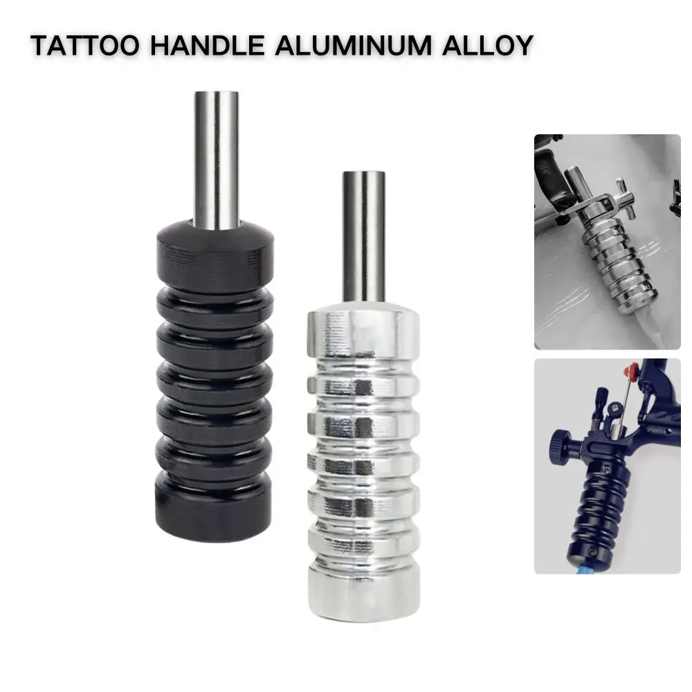 Professional Tattoo Grip Handle Aluminum Alloy Non-Slip 22MM Tattoo Machine Gun Accessories Supplies for Micropigmentation Body