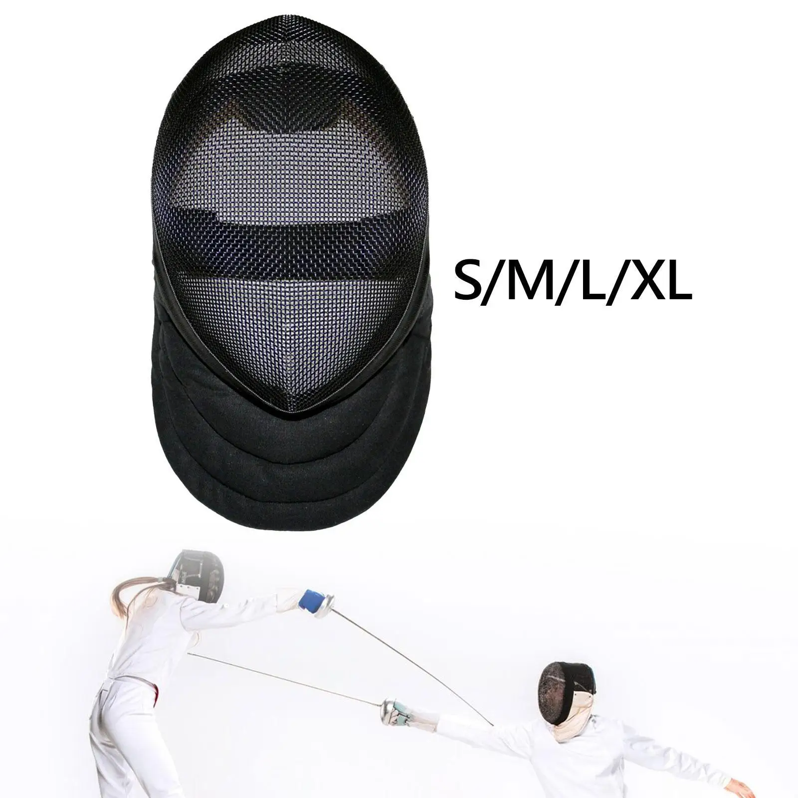

Fencing Mask Epee Mask Comfort Accessories Universal Fencing Guard Gear Fencing Gear for Practice Competition