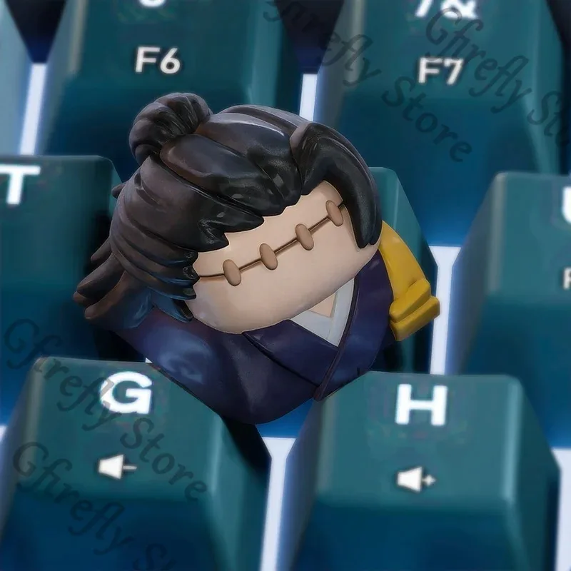 Jujutsu Kaisen Keyboard Cap Geto Suguru Anime Q Version Nanami Kento Computer Kforce Satoru Gojo individuality Gift