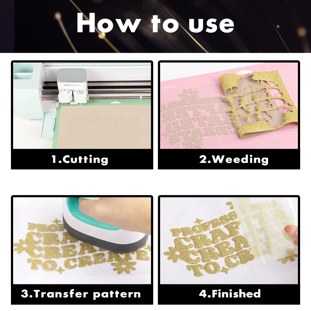 3D foam scallion powder puff lettering film flash vinyl sheet flash HTV stampa a trasferimento termico per t-shirt zaino pennant