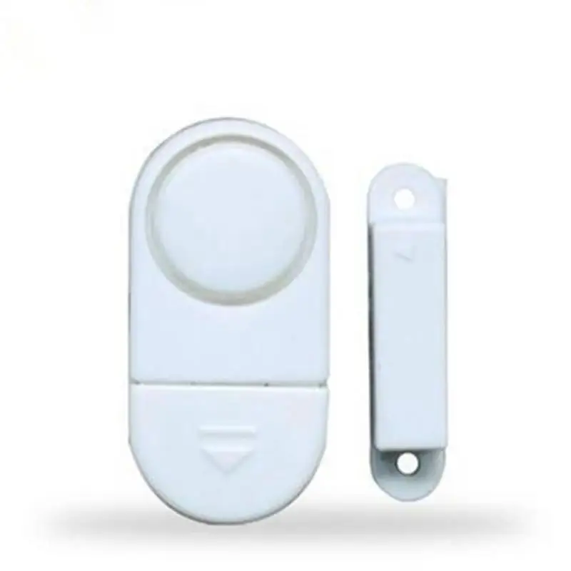 Tenky Wifi Home Window/Door Sensor Wireless Magnetic Entry Alarm System Contain Button Cell Home Security System Kits Detector