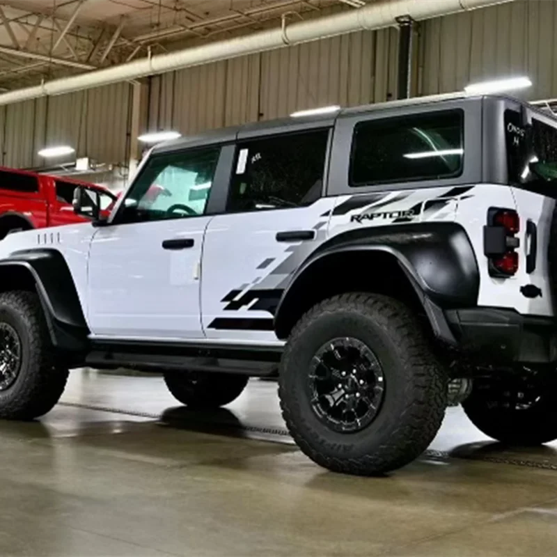 ملصق سيارة مخصص للزينة الخارجية فورد برونكو ، ملصقات رابتور ، ملحقات الفيلم ، جديد #3