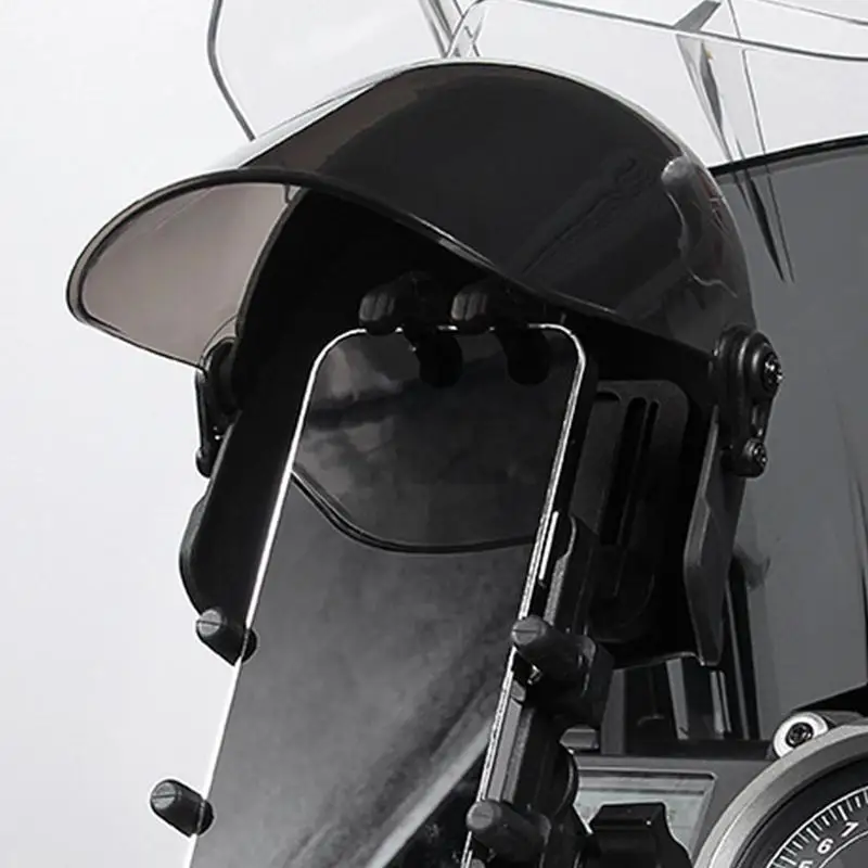 Phone Holder Sun Shade Motorcycle Phone Mount Helmets Motorbike Small Rainproof Mobile Phone Helmets Waterproof Parasol Sunshade