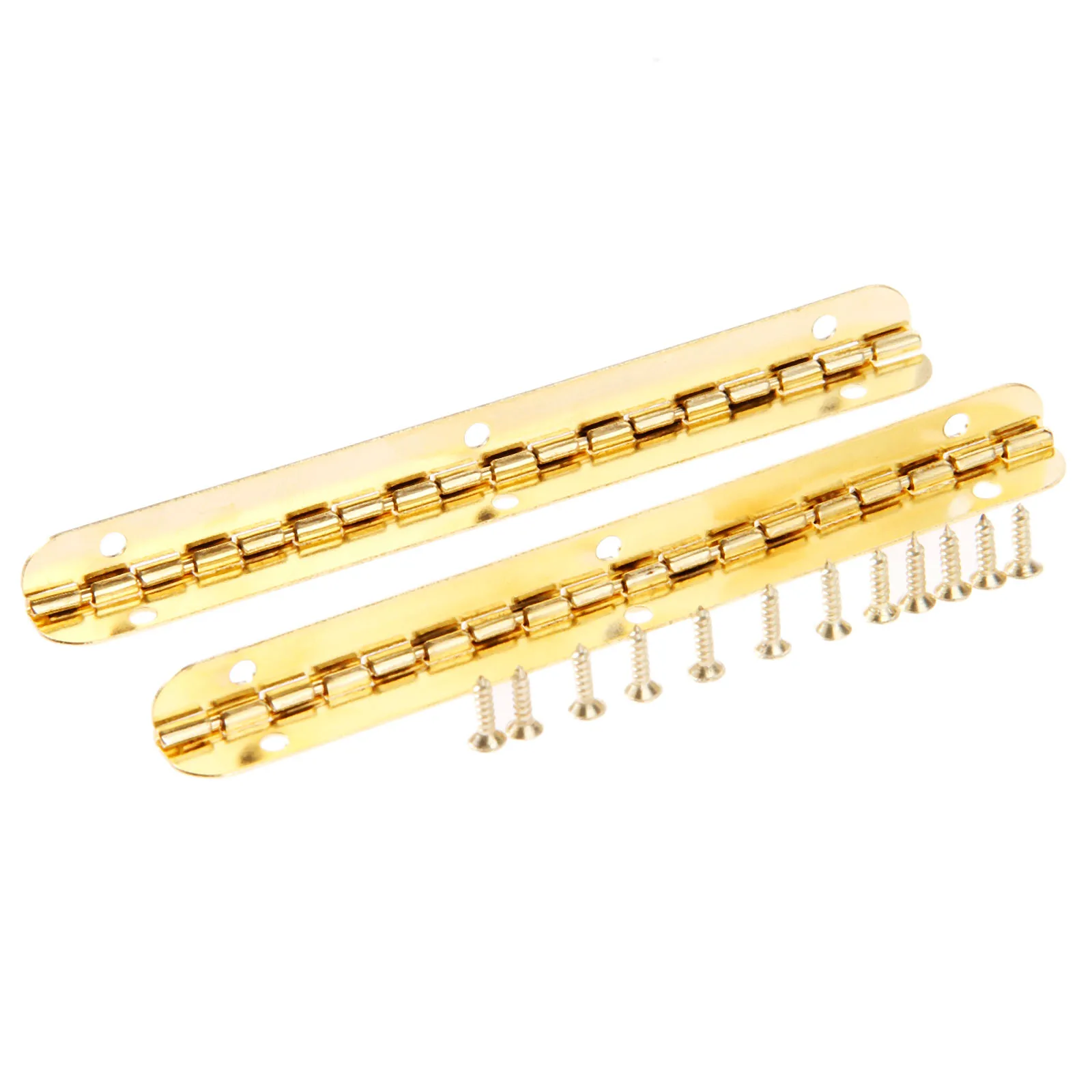 2Pcs 100*9mm Long Metal Hinges For Furniture Cabinet Wooden Gift Box Antique Decorative Hinges Furniture Fittings Hardware