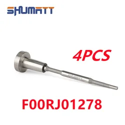 4Pcs F00RJ01278 Diesel Injector Control Valve Set For 0445120054 0445120057 0445120075 0445120346 Injector