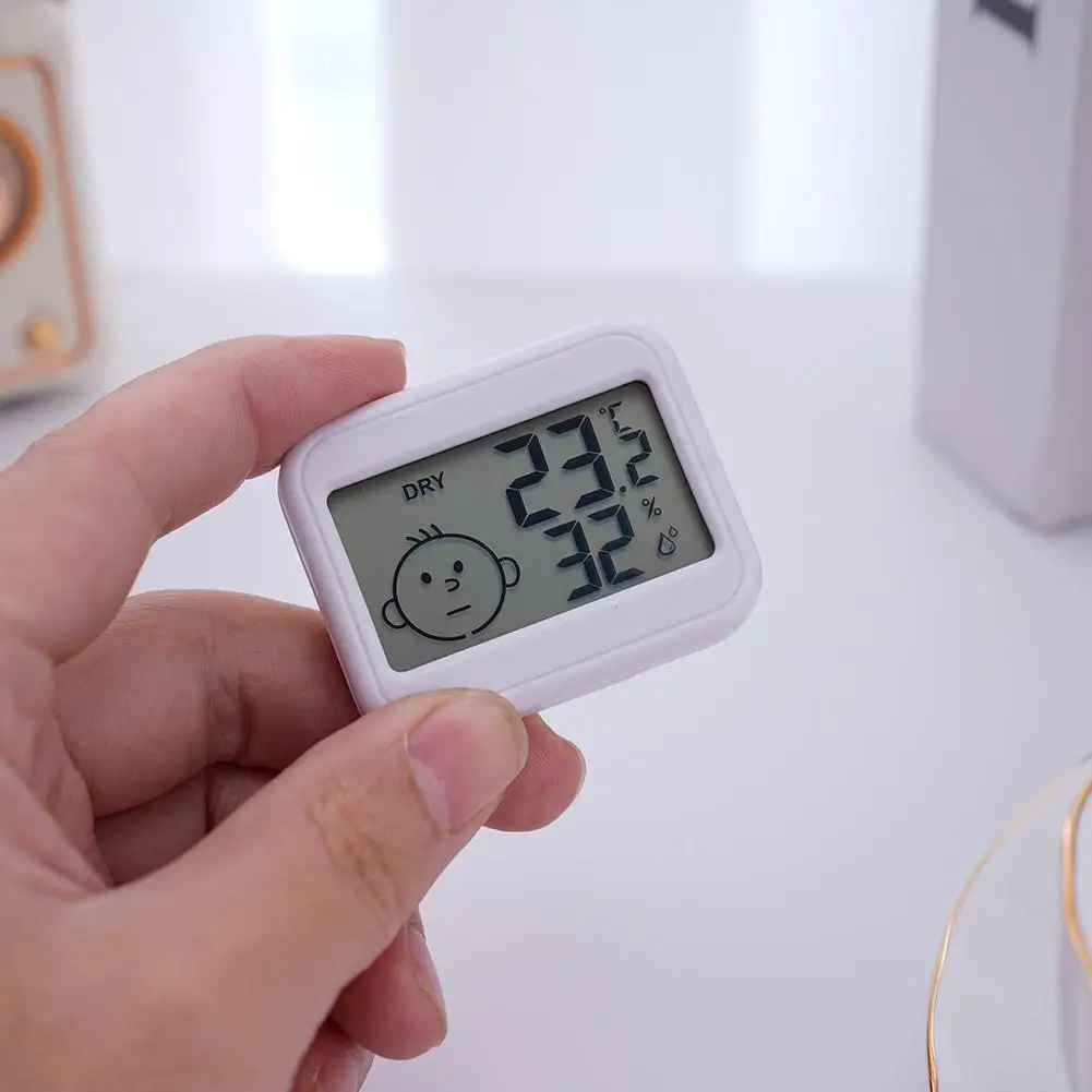 LED Thermometer Thermo-Hygrometer Multifunction Electronic Clock Temperature Humidity Meter Weather Station for Home With Alarm image 4