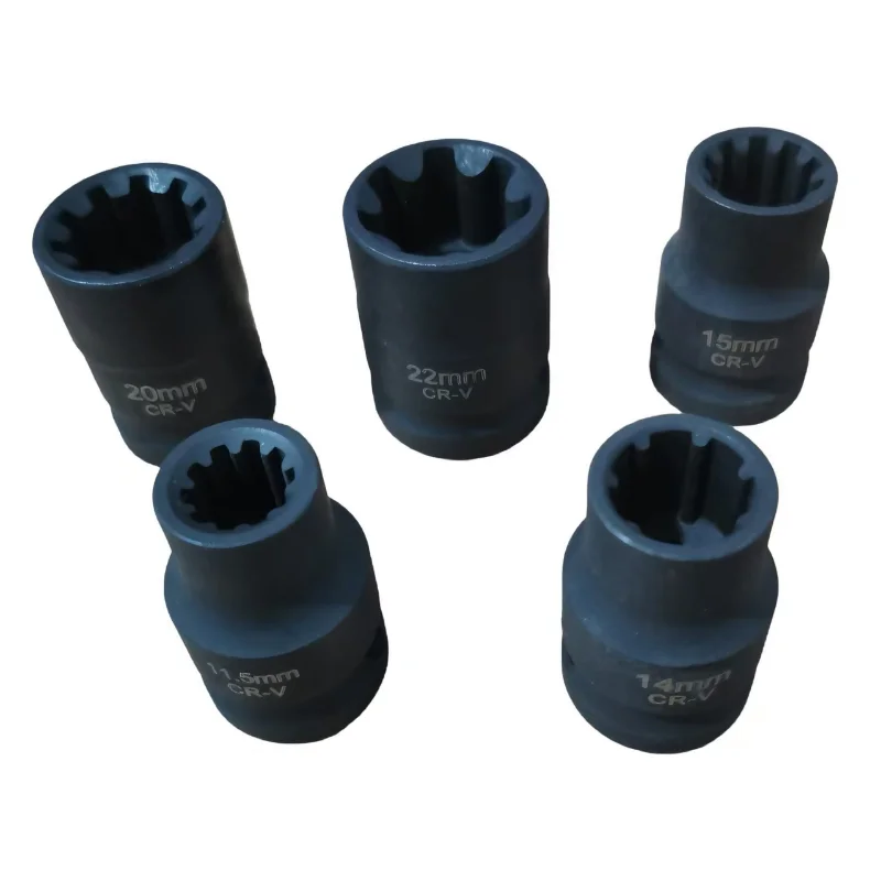 

Set of 5 Brake Caliper Socket Tool for VW for Audi for Porsche Brake Pad Screw Replacement Automobile maintenance tools