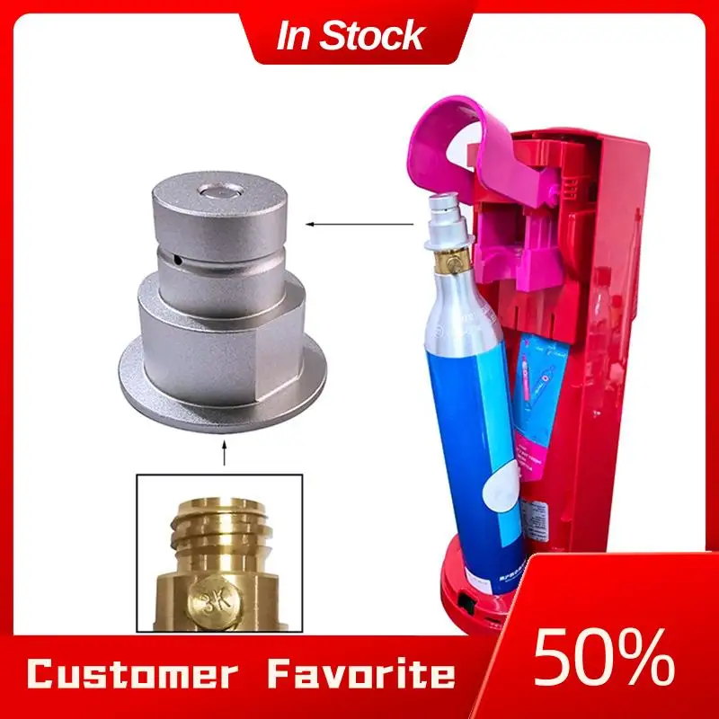 AT03 accesorios superiores para agua y Soda, adaptador externo para máquina de Soda, tanque de botella para Terra DUO ART, adaptador de conexión rápida CQC a CO2