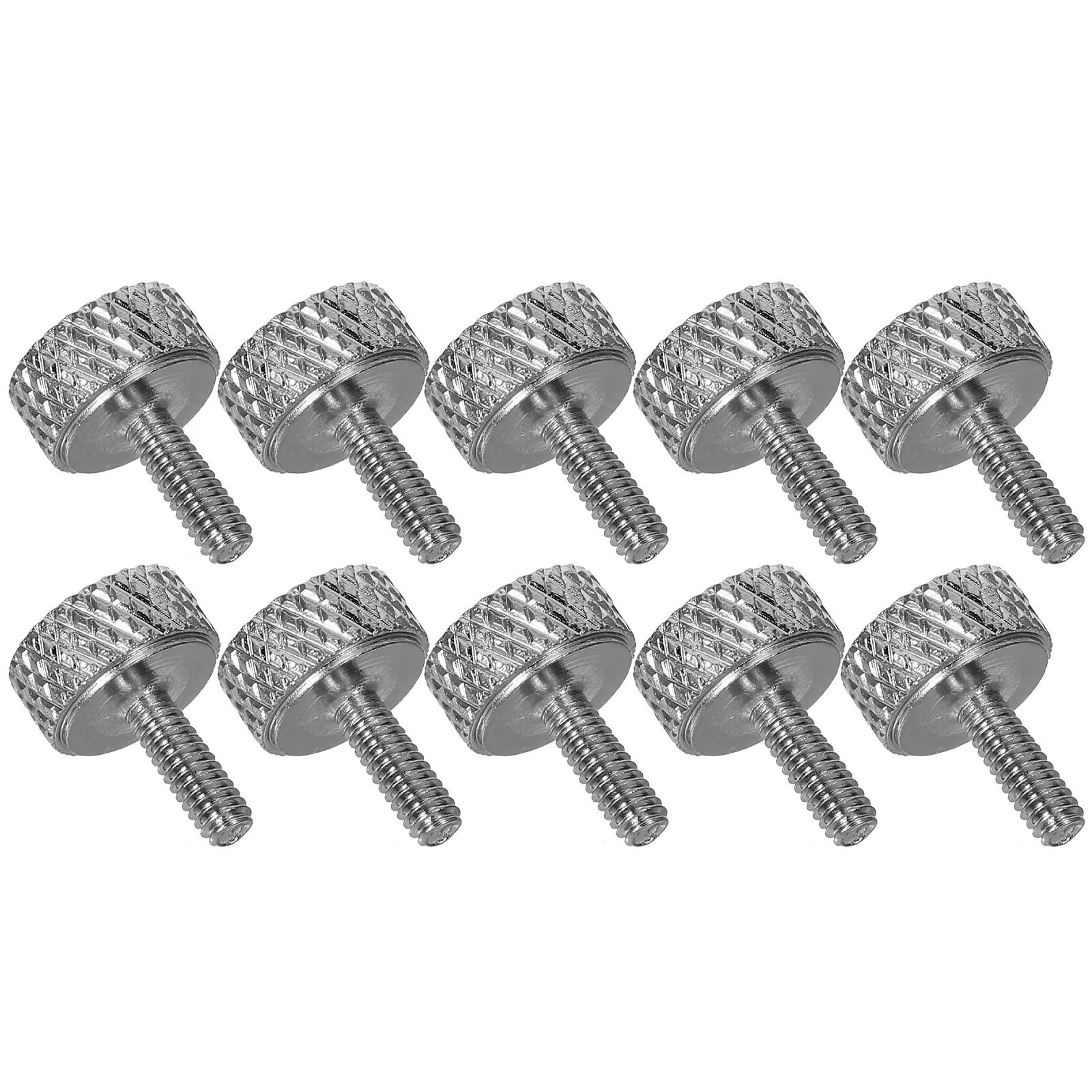 10Pcs Metal Locking Screws for Vernier Calipers Knurled Thumb Screw Set Enhanced Measurement Accuracy Stable Clamping Caliper