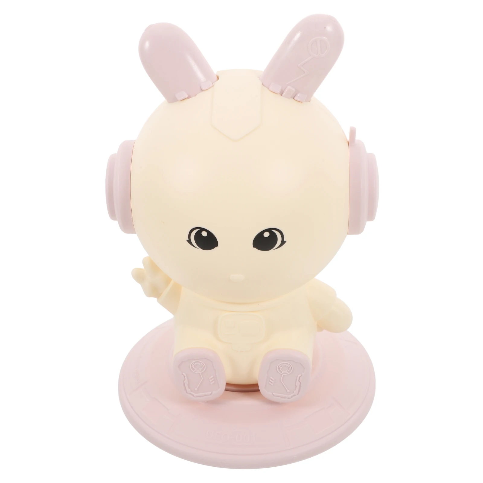 

Rabbit Pen Holder Office Desk Bookmark Biscute Shape Black Organizer Supplies Brush Aesthetic Accessories Bunny Pencil Pouch