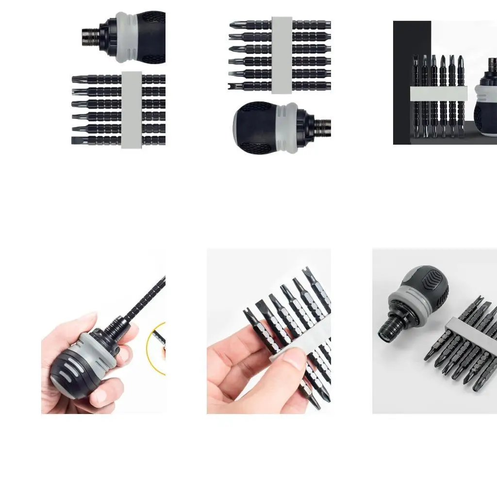 

652F 13 in 1 Household Multifunctional Strong Screwdriver Bit Set Opening Repair Ratchet nsulated Improvement