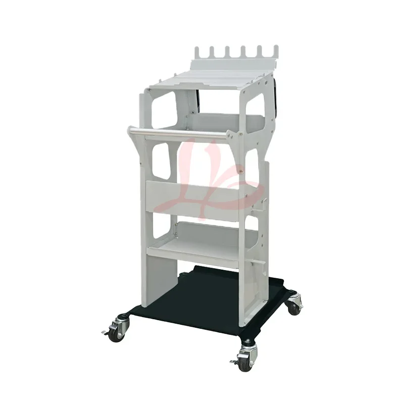 Programming Trolley Tool Cart with Rolling Wheels Storage Space Used for Car Repair with Drawers Regulated Power Supply Storage