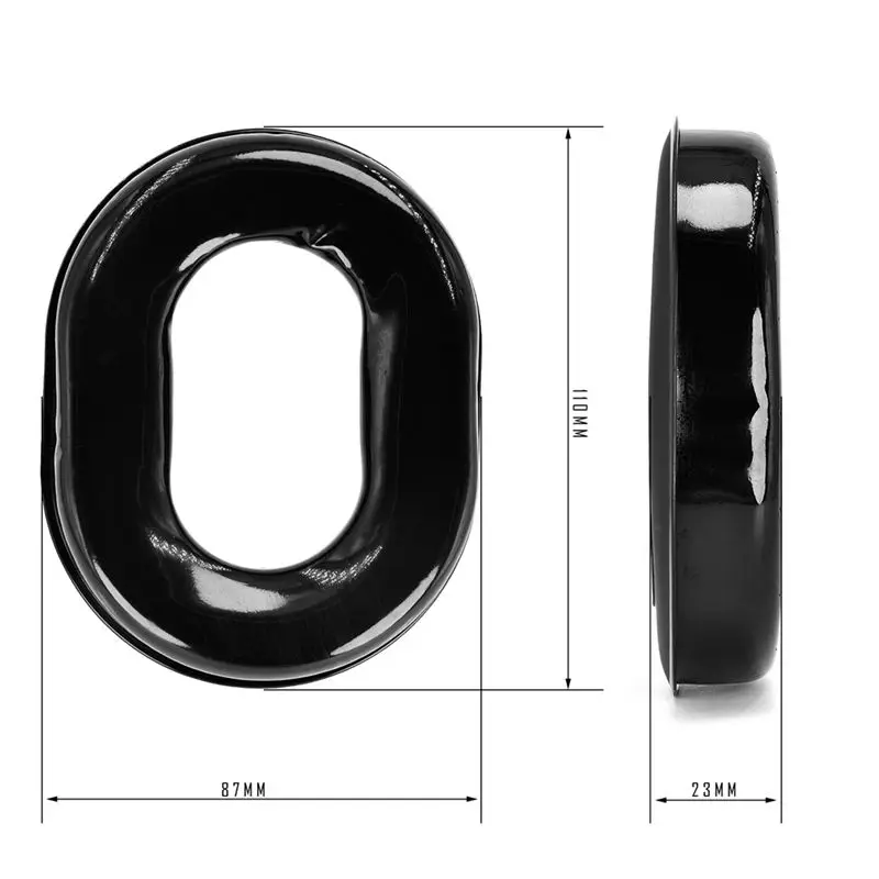 AA60 Gels Earpads for David Clark H10 Series Headsets, ATH-50x, Telex 25xt for Pilot Aviation Headphone Replacement Cushions