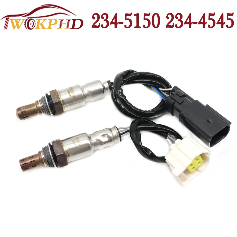 2PCS Front Rear 234-5150 234-4545 Air Fuel Ratio Lambda O2 Oxygen Sensor for Chrysler Fiat Jeep Cherokee Renegad ProMaster City