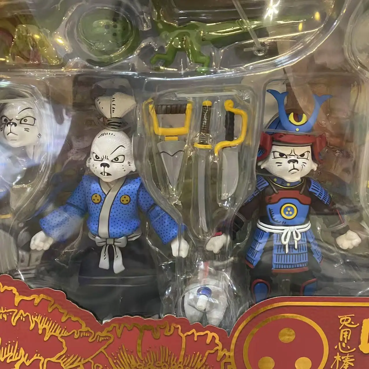 En Stock Neca Tortugas Ninja Año del Conejo serie Usagi Yojimbo figura de Anime Neca 54393 figura de acción estatua juguetes regalo para niños