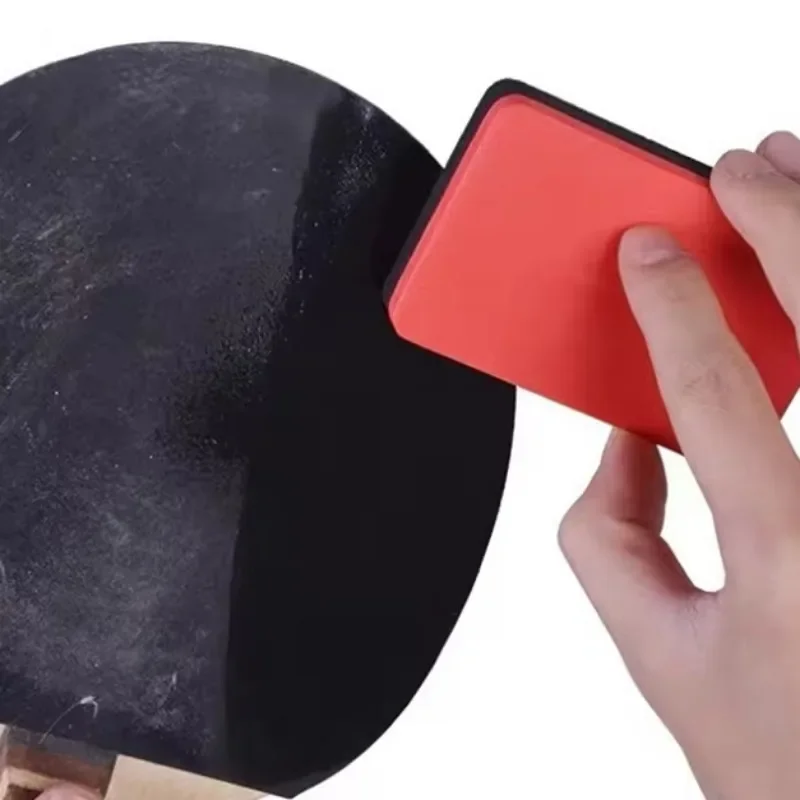 1pcs Table Tennis Cleaning Brush Rubber Sponge Eraser Use Table Tennis Racket Cleaner Tennis Racket Care Accessories