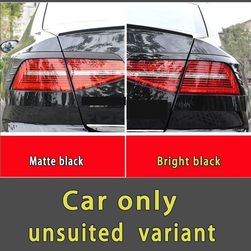 Car Styling For VW Passat B8 Sedan 2015 2017 2018 2019 Rear Lamp Decoration Bright Black Body Kit Baking Paint Patch Accessory