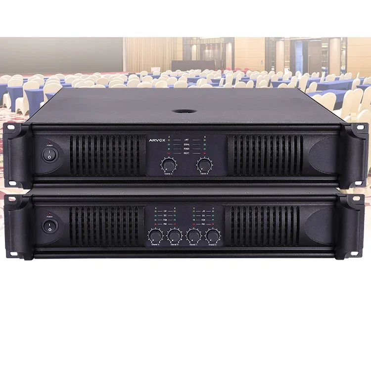 Stage sound system pro 4ch power amplifier 2000watt