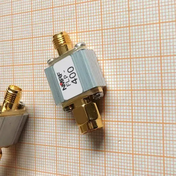 400MHz low-pass filter, RF coaxial LC, LPF, SMA interface