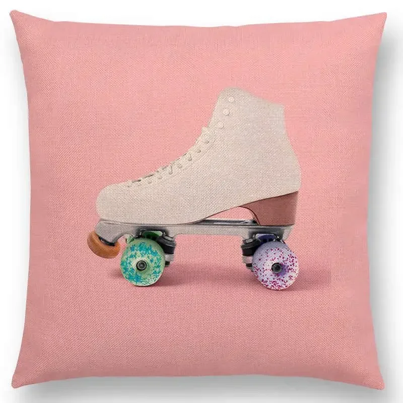 Colorful Fantasy Sexy Color throw pillow cover with short plush print living room sofa decoration cushion cover pillow covers - view 2