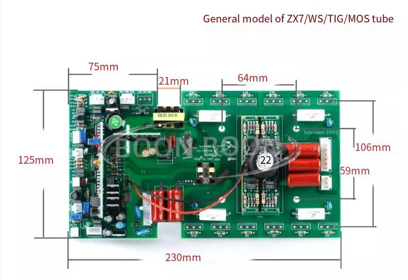 ZX7/WS/TIG-160/200/250 Welding Machine Inverter Board Universal DC