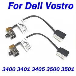 1-10Pcs New Power Jack For DELL Vostro 3400 3401 3405 3500 3501 Charging Connector DC-IN Cable