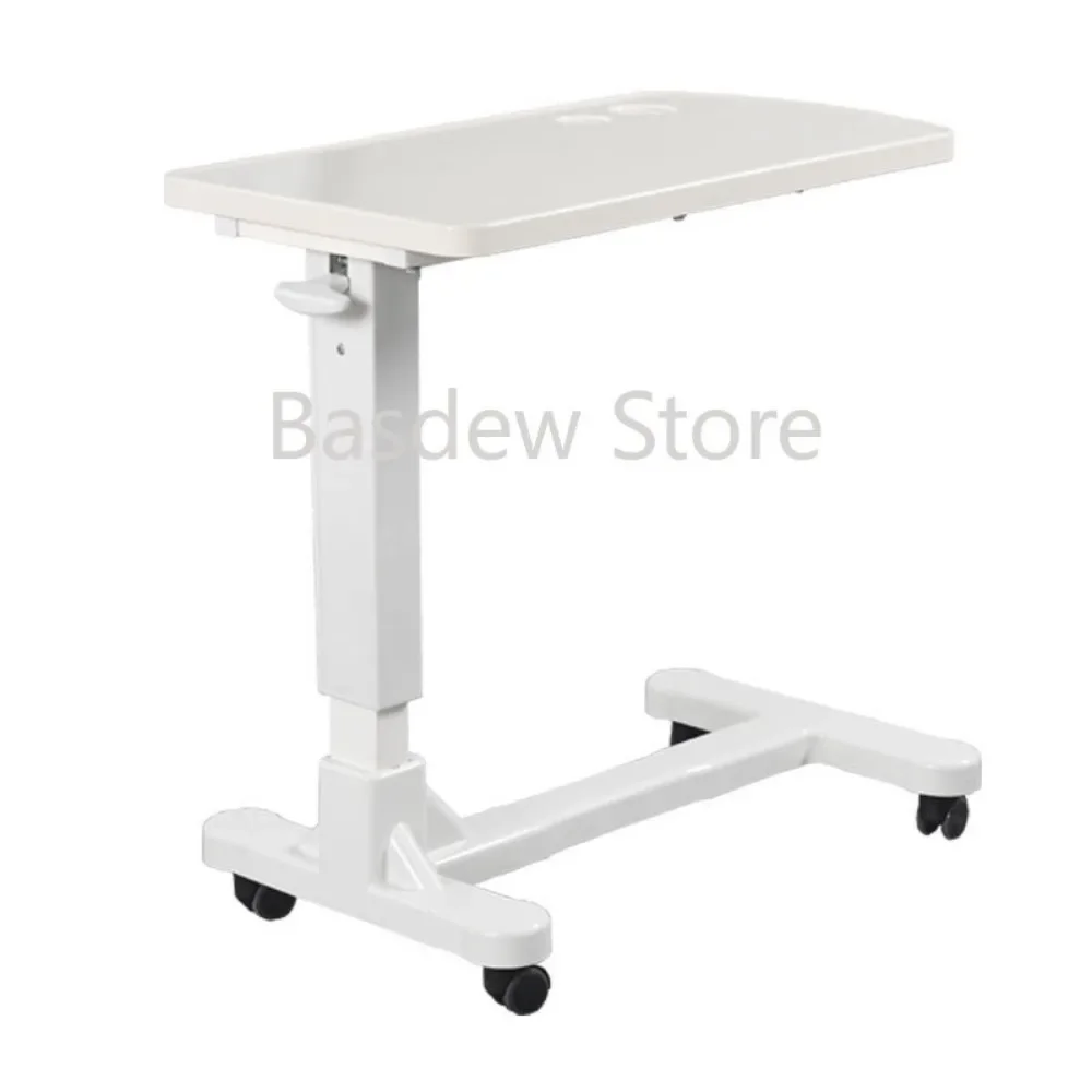 

Hospital Confinement Center Bedside Wheeled Dining Table Disabled Patients with Lifting Dining Table Wheeled Dining Table