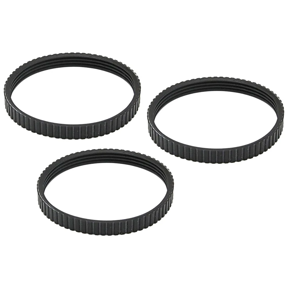 Plaina de borracha preta V-Belt, Peças de correia de transmissão, Acessórios para ferramentas elétricas, 268mm, 225469-5, 3 peças