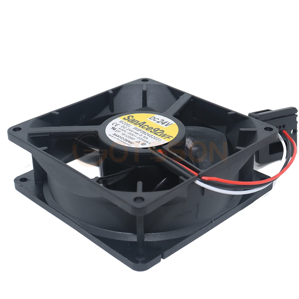 Ventilador de refrigeração, A90L-0001-0598, # A, 9WF0924S2031, C. C., 24V, 0.5A