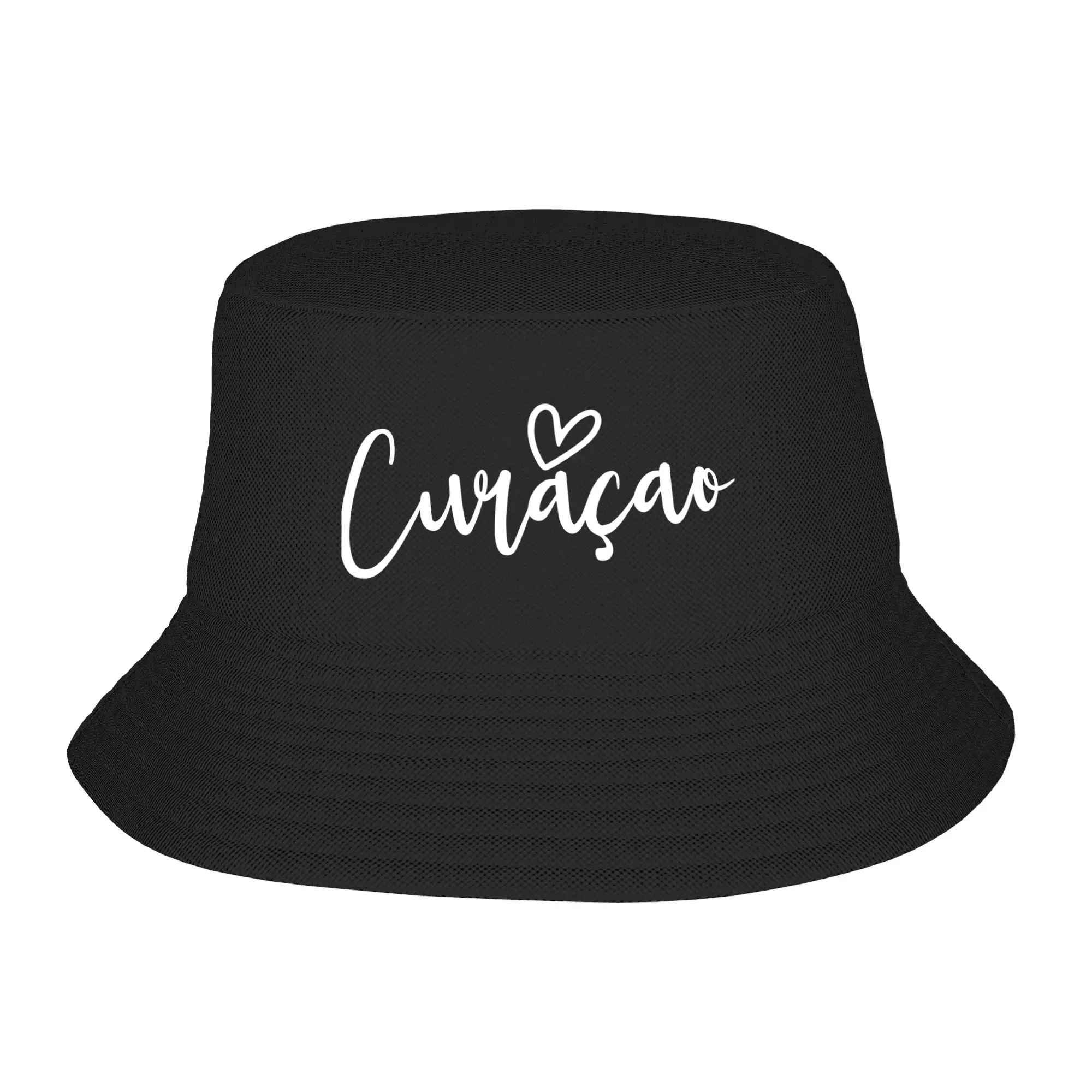 Vocation Getaway Headwear Casquettes de soleil et chapeaux bob pour filles Kawaii, avec drapeau de Curaçao et thème football des Caraïbes, articles de merchandising
