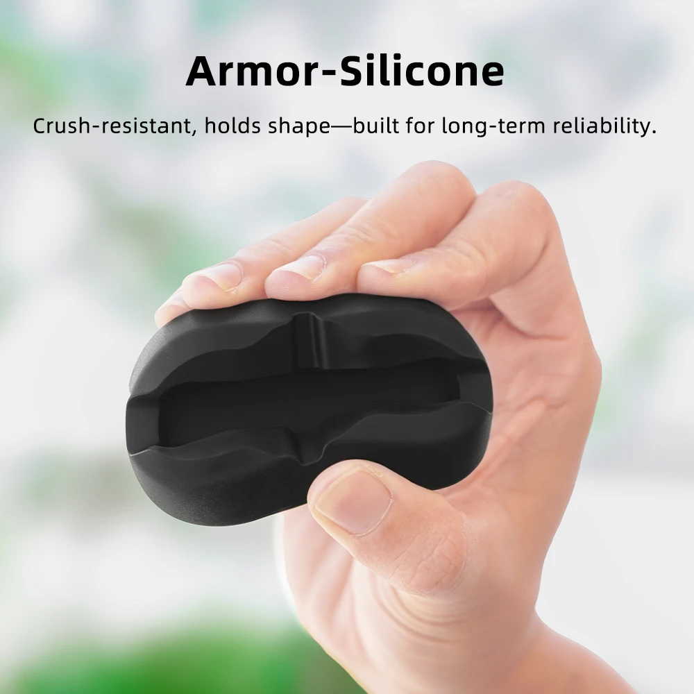 Wtohoby Dash Cam Mount per DJI Osmo 360 Fotocamera Panoramica Supporto per Auto Base Action Camera Base in Silicone Accessori