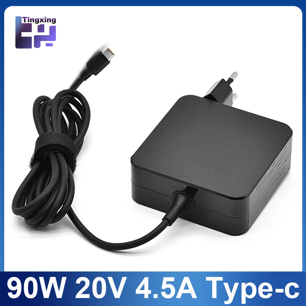 90W USB C Laptop Adapter Type C Power Delivery PD Wall Charger for MacBook Pro Air 2018 HP Dell ASUS Lenovo Ipad Pro EU Plug