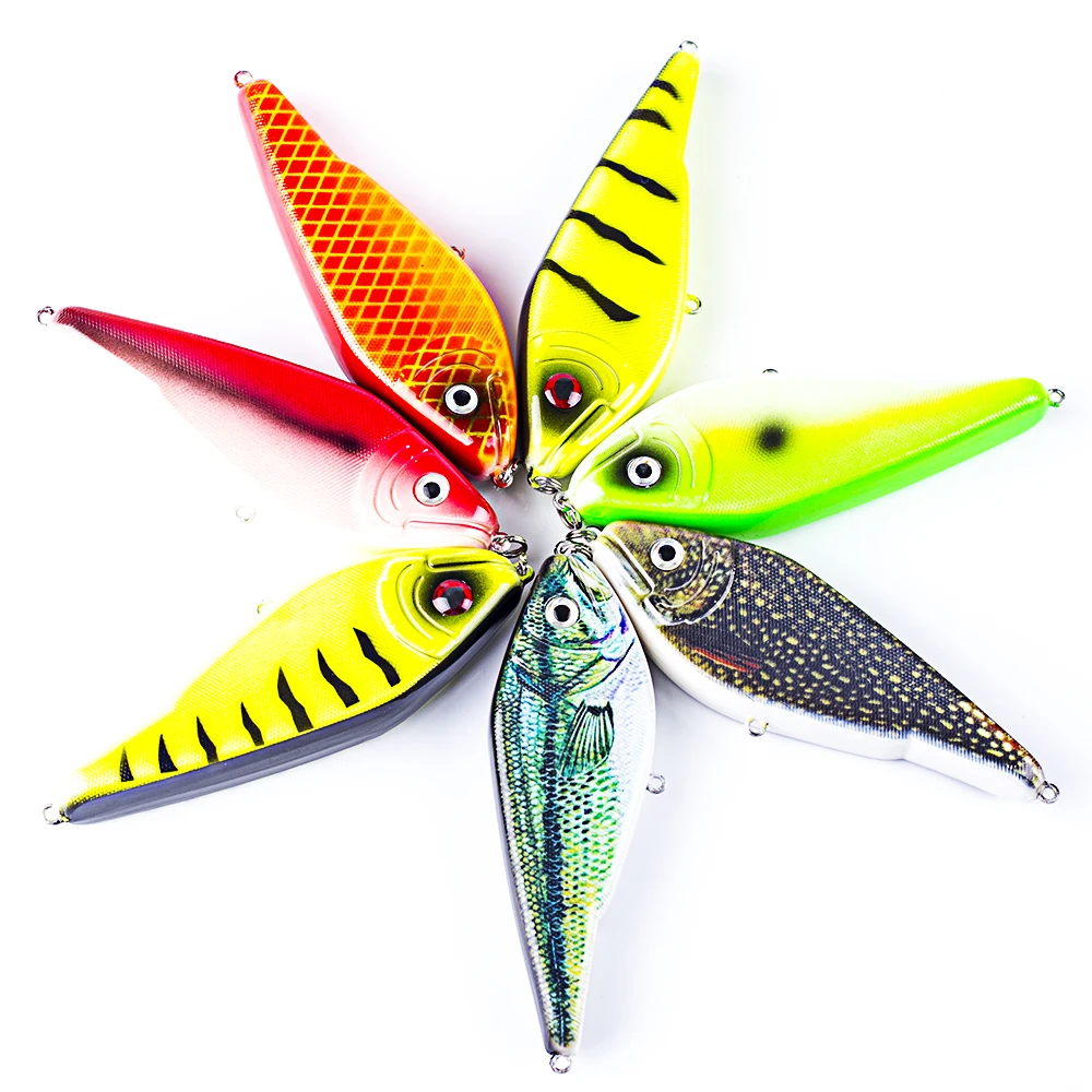 

90mm 26g 3D Vivid Eyes Realistic Fishing Lure Artificial Plastic Crankbait Fish Bait Hard Body Action Imitation Lure with Sound