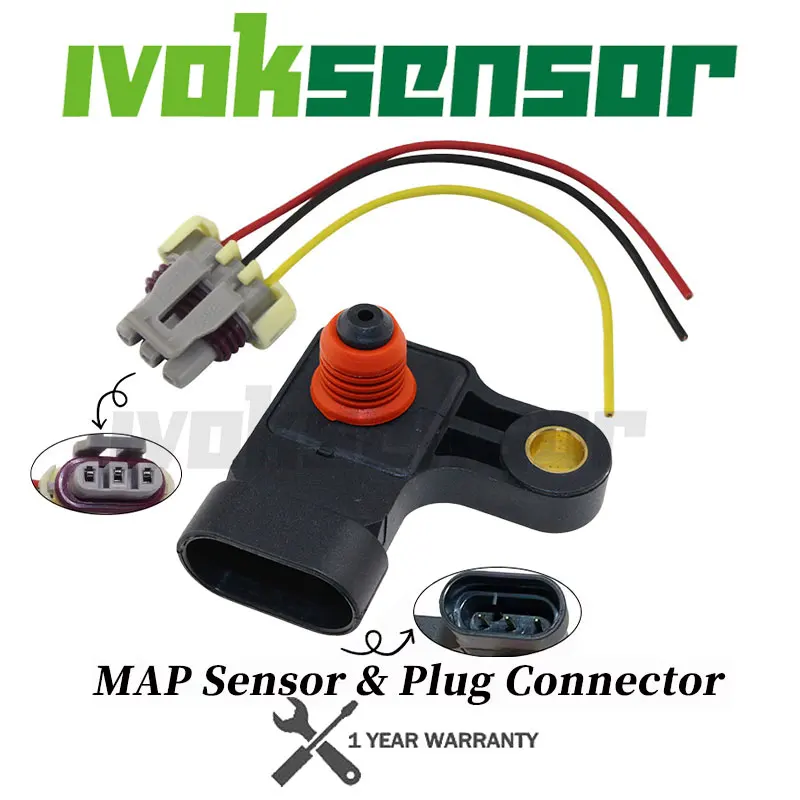 96276354 25184080   Sensor de presión del mapa para Chevrolet Daewoo Lacetti Lanos Leganza Nubiba Optra Rezzo Tacuma 1,4 1,6 1,8 2,0