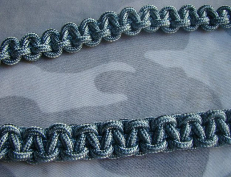 U.S. Army Infantaria Azul Shoulder Cord, Acessórios Militares, Aiguillette Aguillette Aiglet Aglet