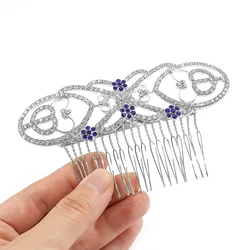 The Twilight Bella Crystal Charm Hair Comb for Girl Fashion Hair Accessories Bride Wedding Headwear Women Designer Headdress